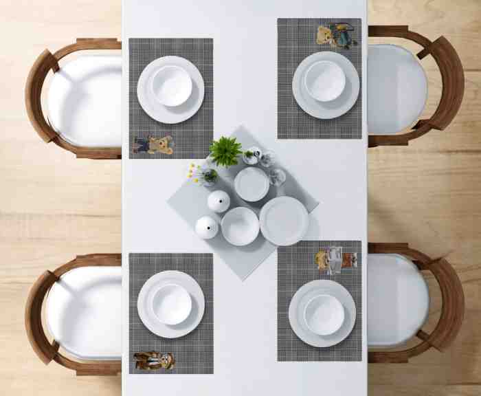 Linnen Placemat - Teddy Design